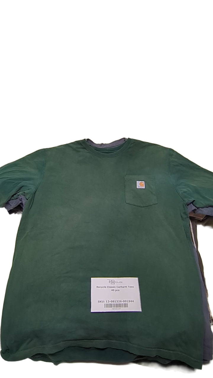 Recycle Classic Carhartt Tees 40 pcs
