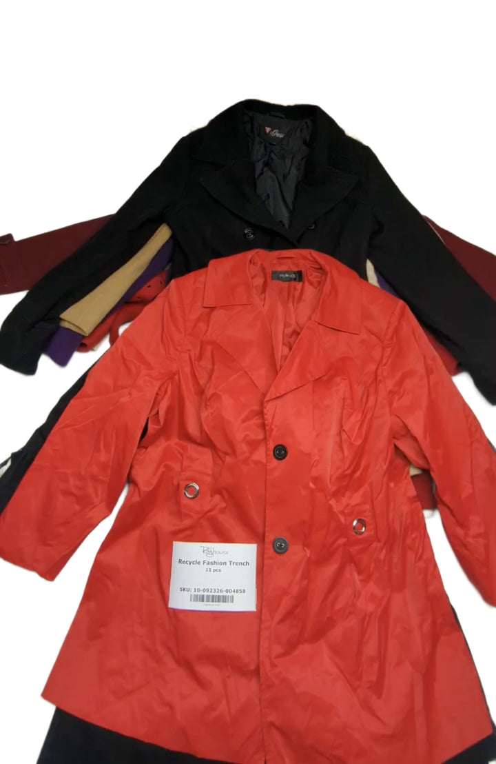 Recycle Fashion Trench 11 pcs