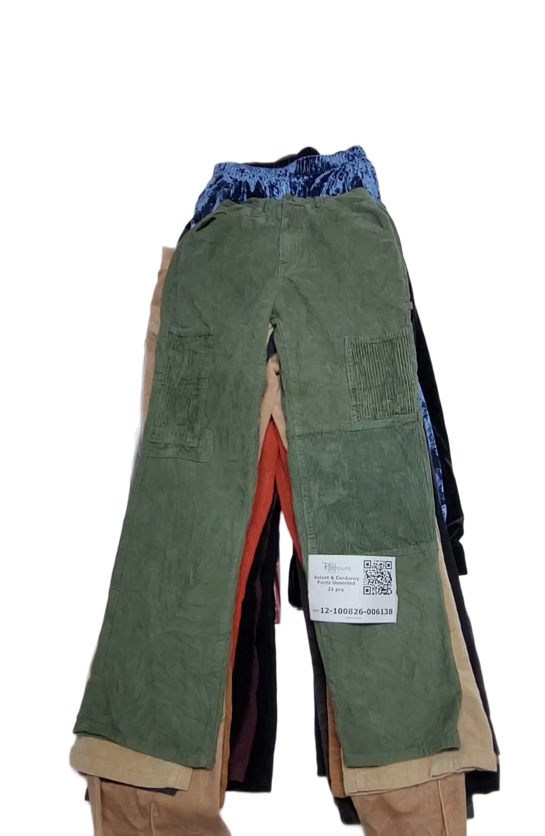 Velvet & Corduroy Pants Unsorted 21 pcs
