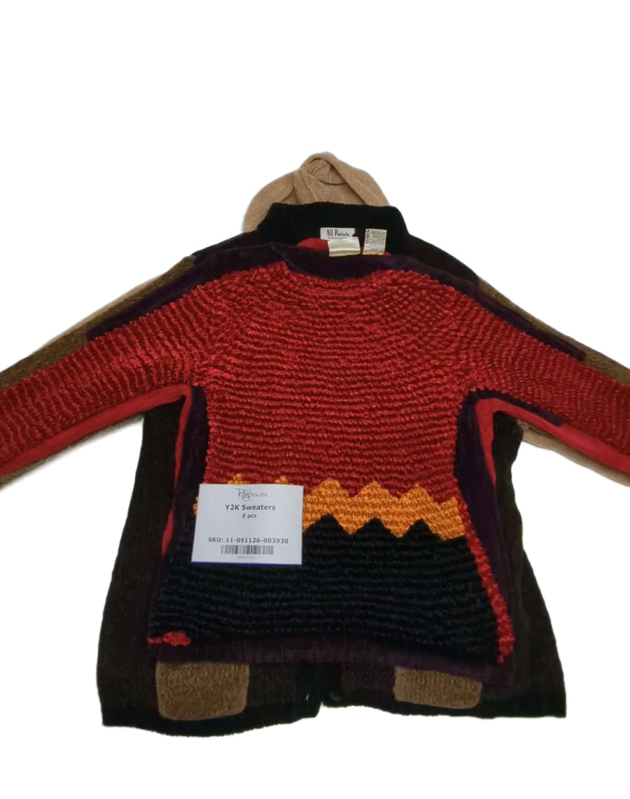 Y2K & More Sweaters 8 pcs