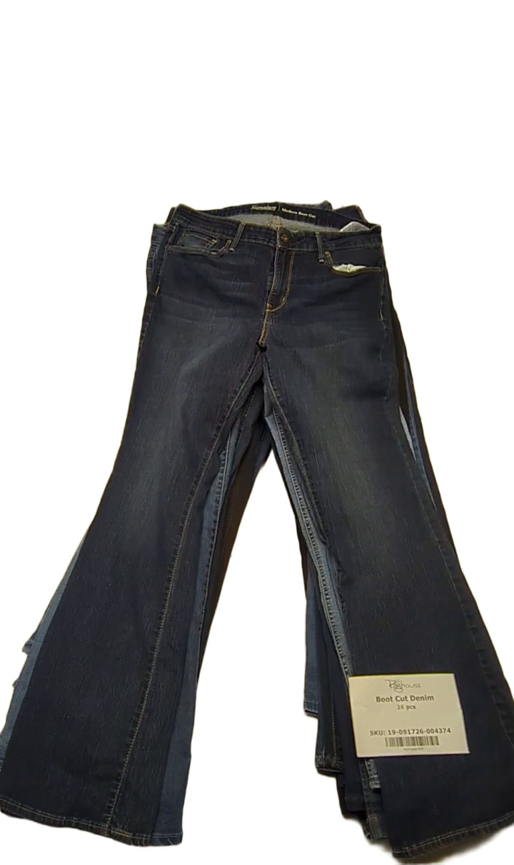 Boot Cut Denim 26 pcs