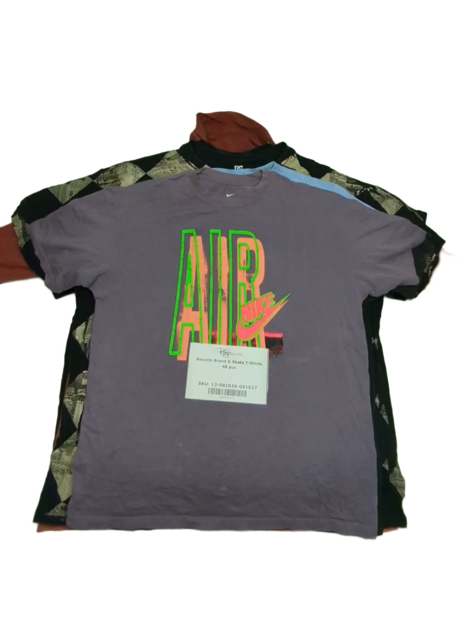 Recycle Brand & Skate T-Shirts 48 pcs
