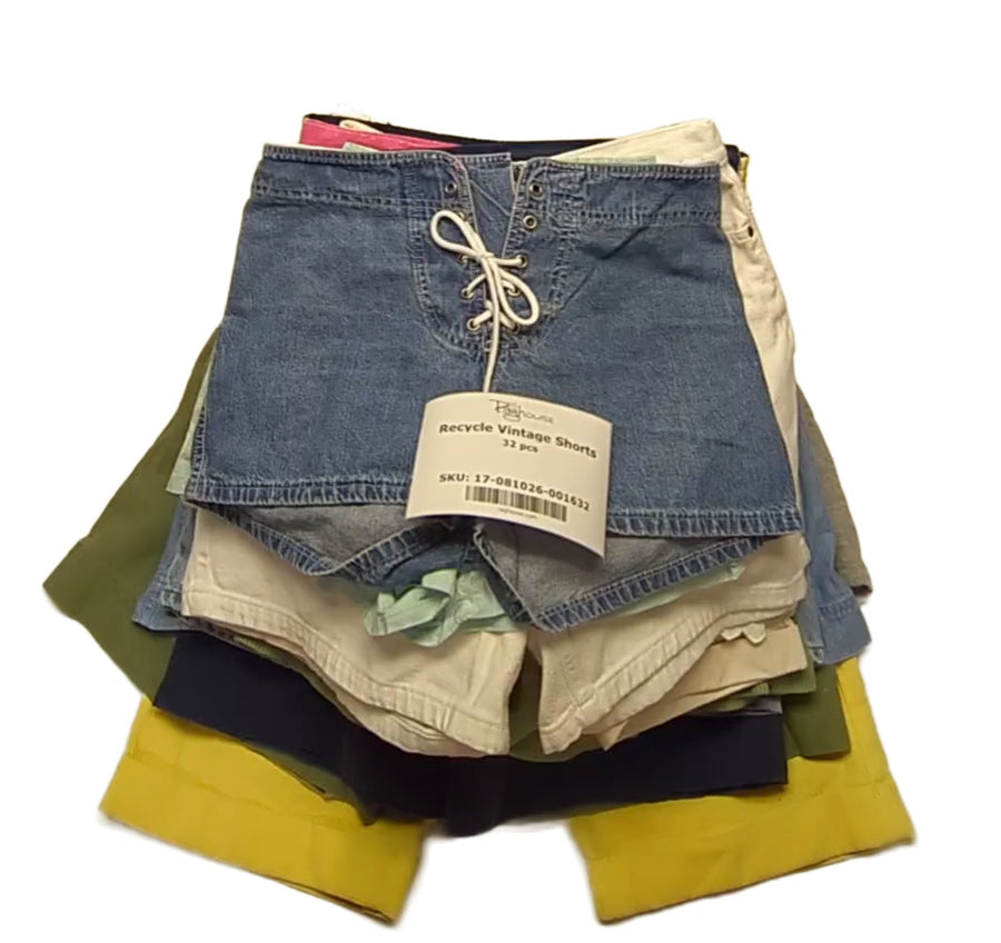 Recycle Vintage Shorts 32 pcs
