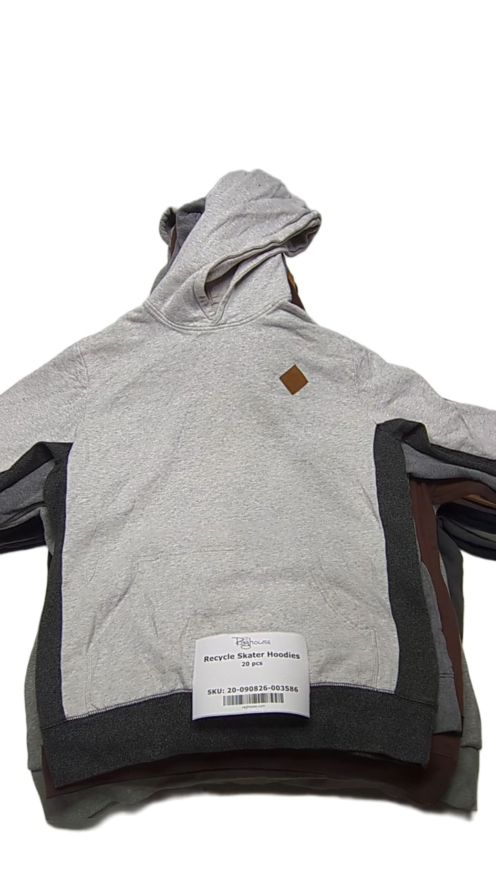 Recycle Skater Hoodies 20 pcs
