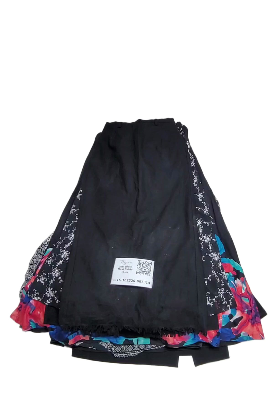 Just Black Maxi Skirts 40 pcs