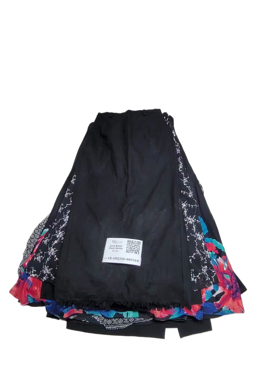 Just Black Maxi Skirts 40 pcs