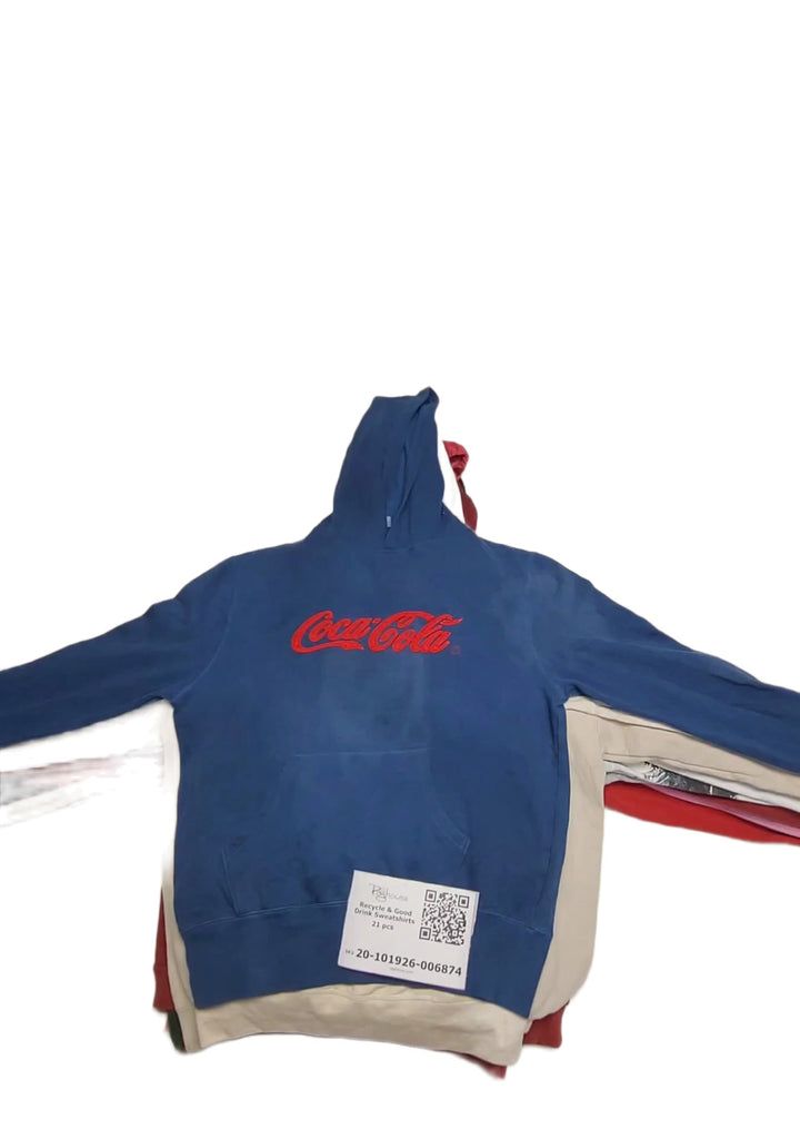 Recycle & Good Drink Sweatshirts 21 pcs