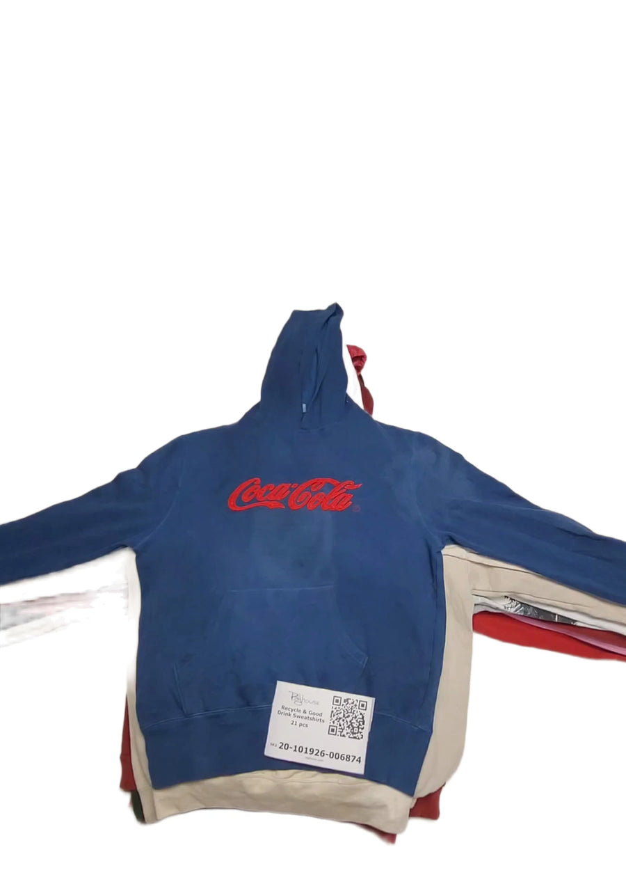 Recycle & Good Drink Sweatshirts 21 pcs