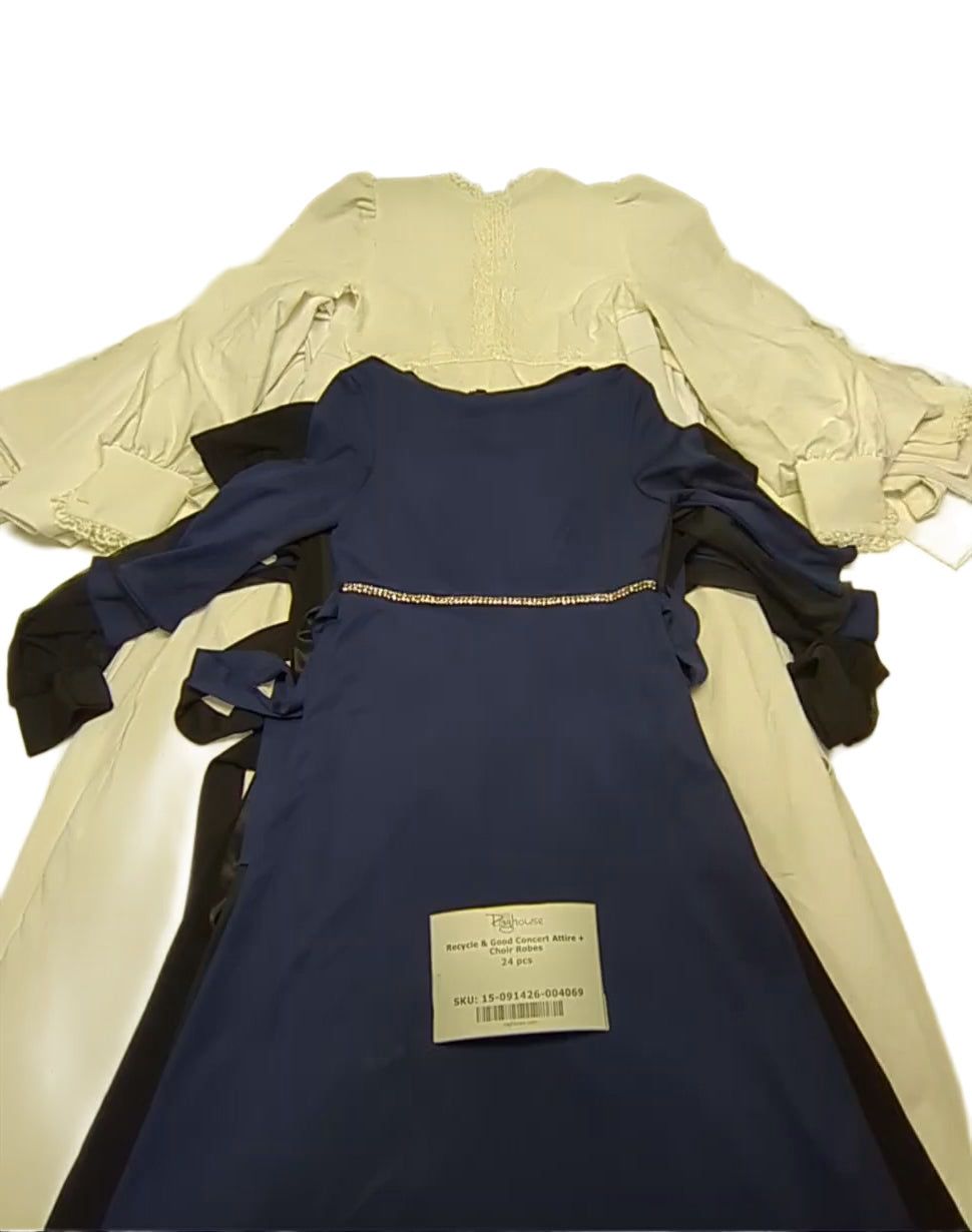 Recycle & Good Concert Attire + Choir Robes 24 pcs