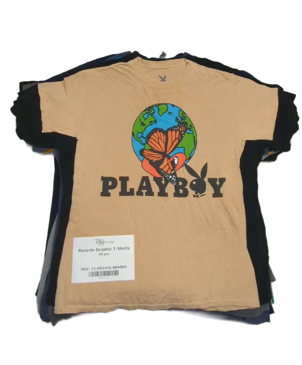 Recycle Graphic T-Shirts 59 pcs