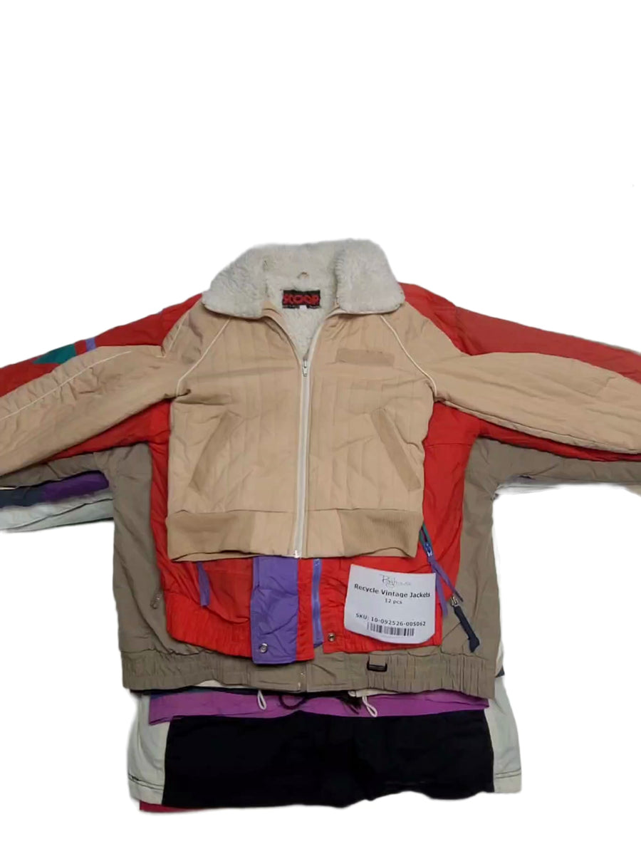 Recycle Vintage Jackets 12 pcs