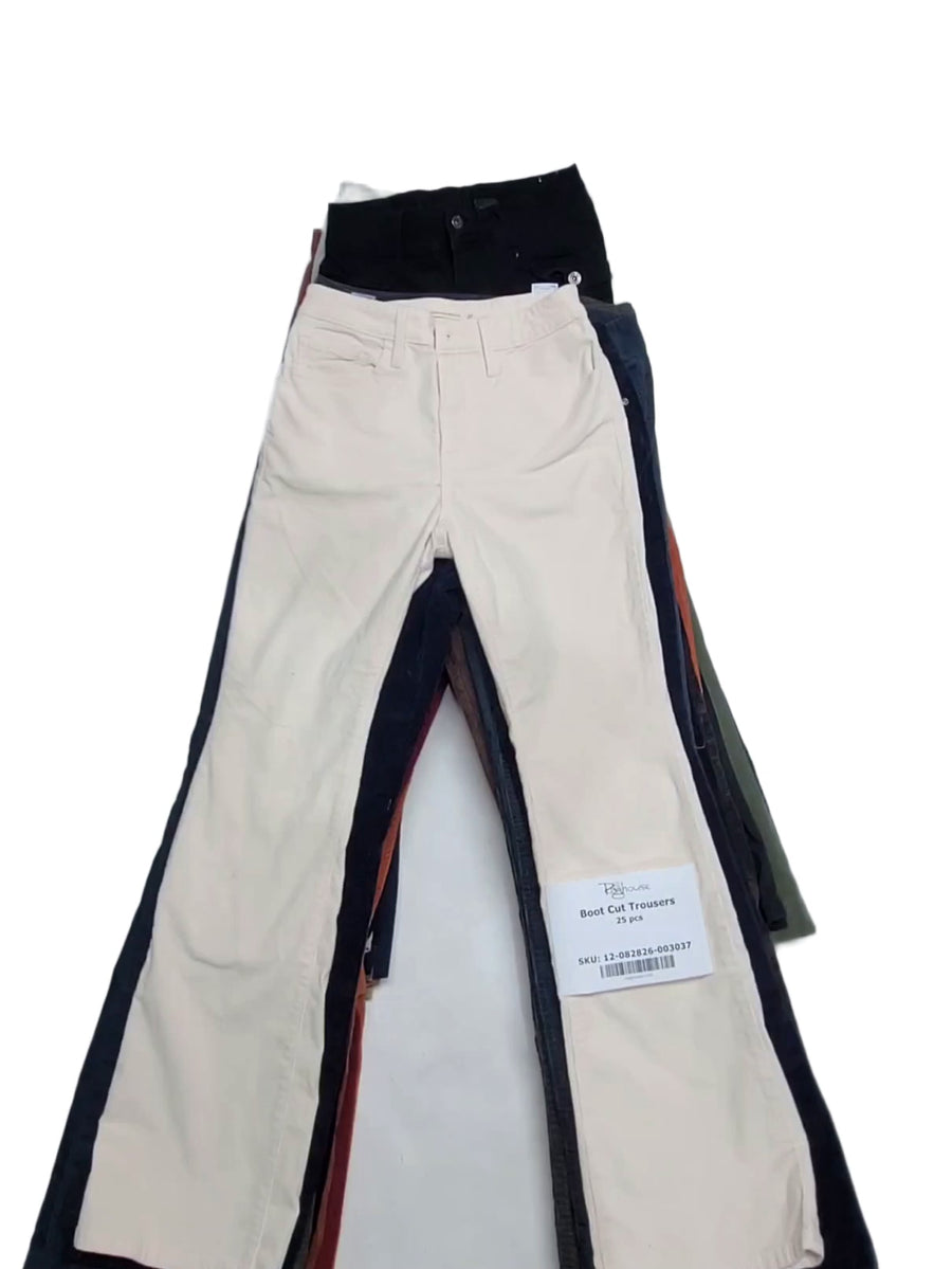 Boot Cut Trousers 25 pcs