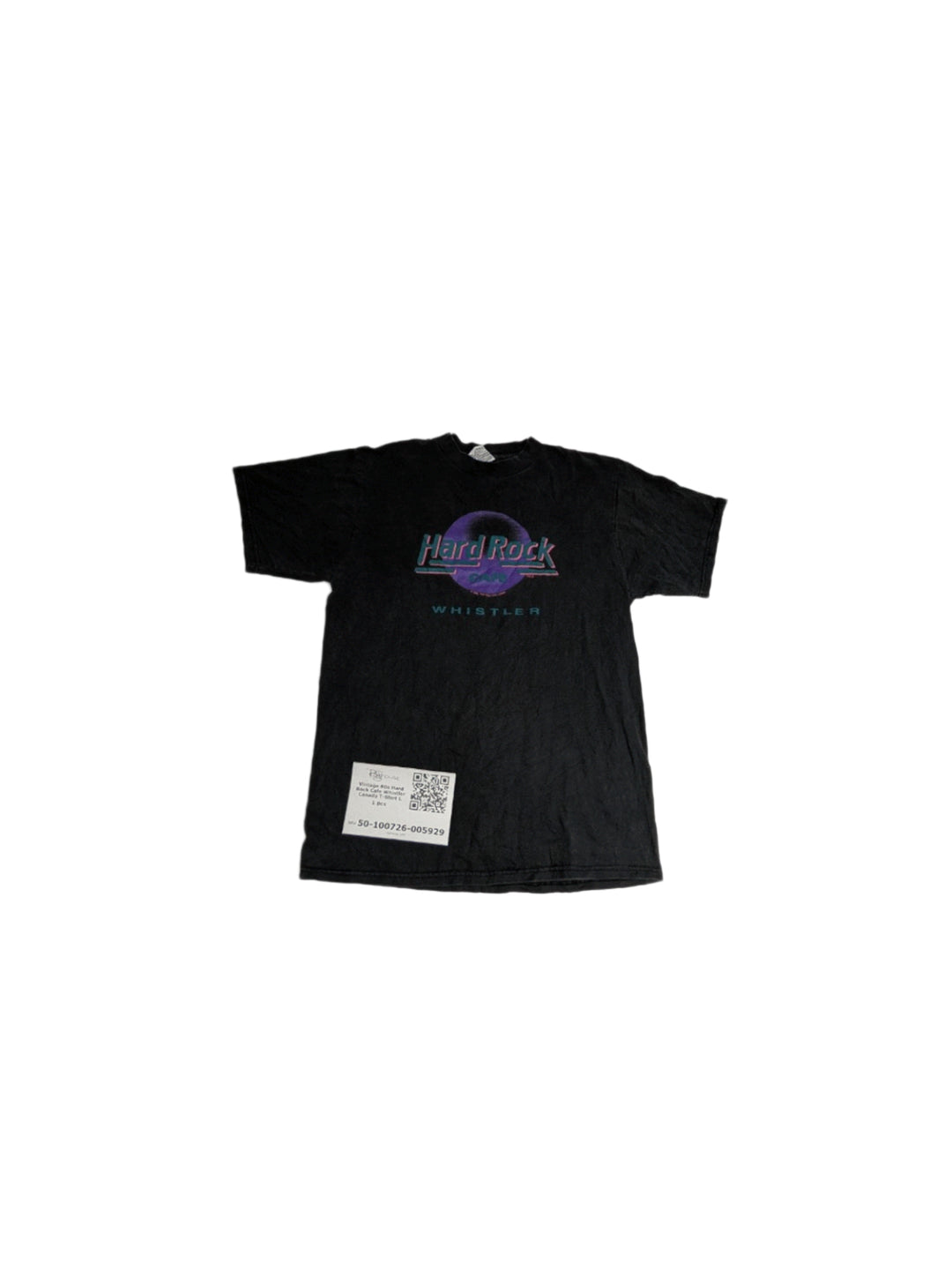 Vintage 80s Hard Rock Cafe Whistler Canada T-Shirt L 1 pc