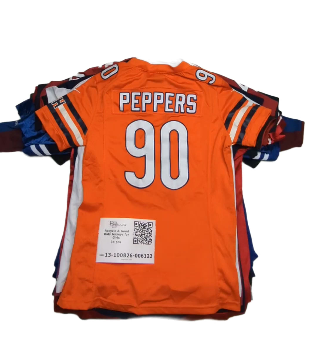 Recycle & Good Kids Jerseys for Girls 34 pcs