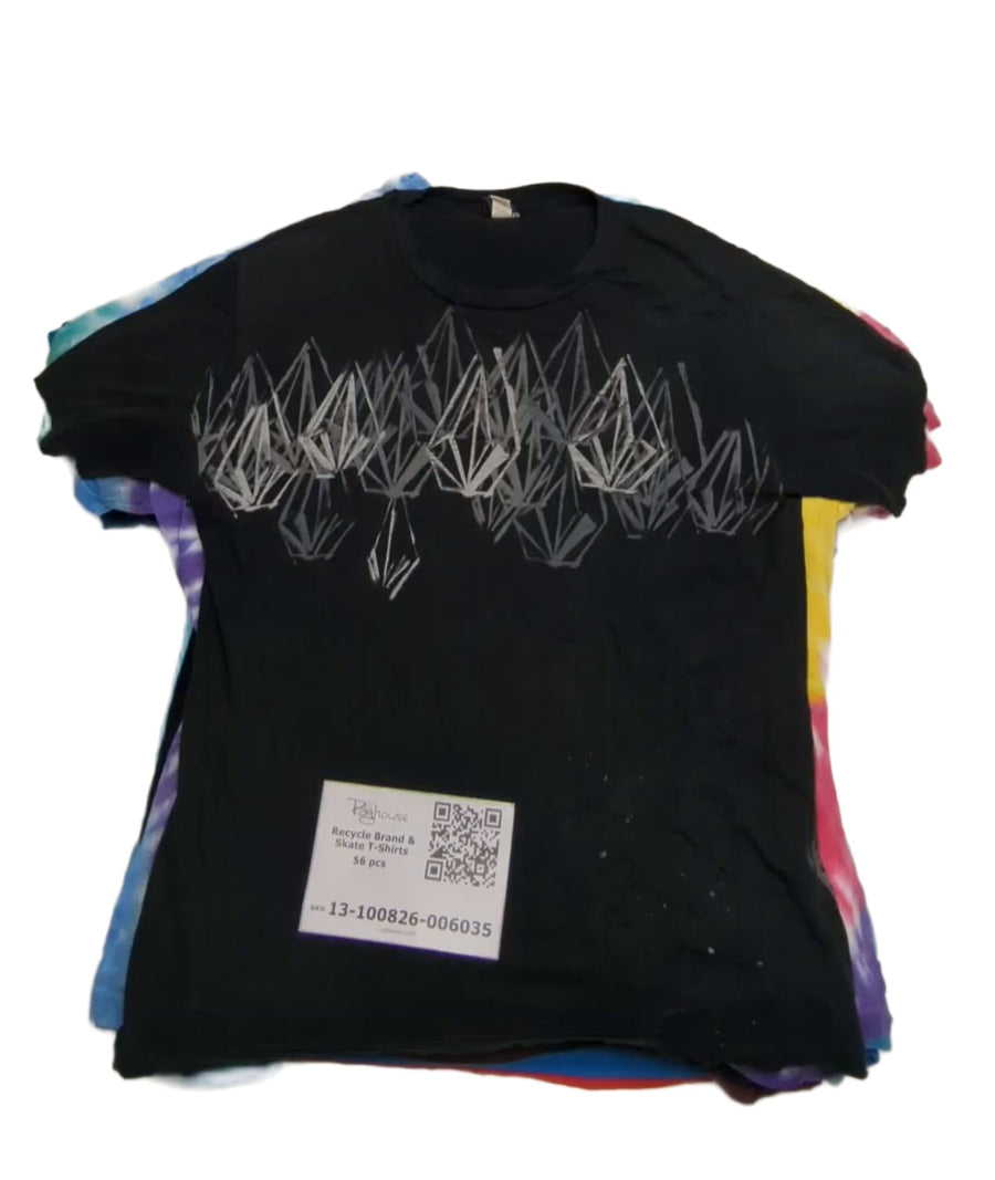 Recycle Brand & Skate T-Shirts 56 pcs