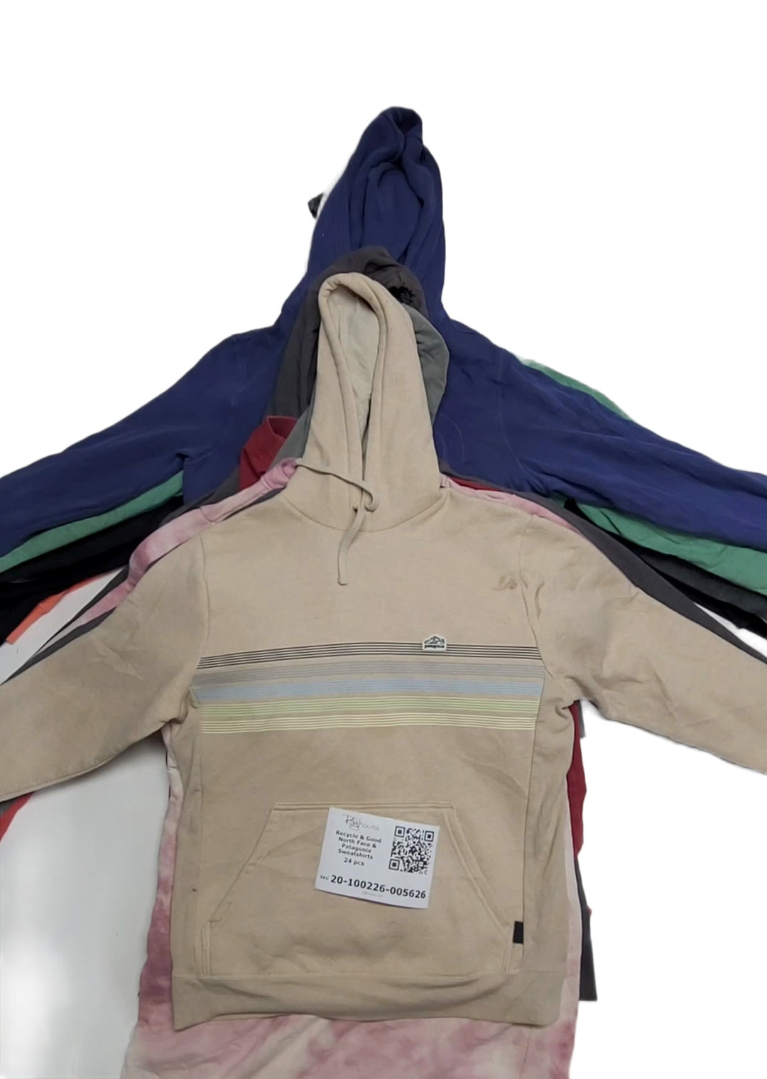 Recycle & Good North Face & Patagonia Sweatshirts 24 pcs