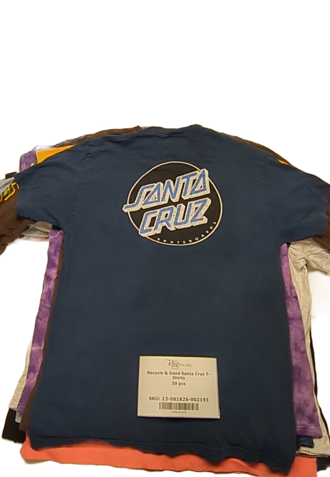 Recycle & Good Santa Cruz T-Shirts 39 pcs
