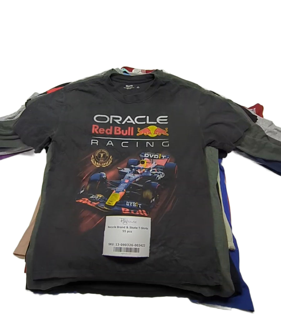 Recycle Brand & Skate T-Shirts 55 pcs