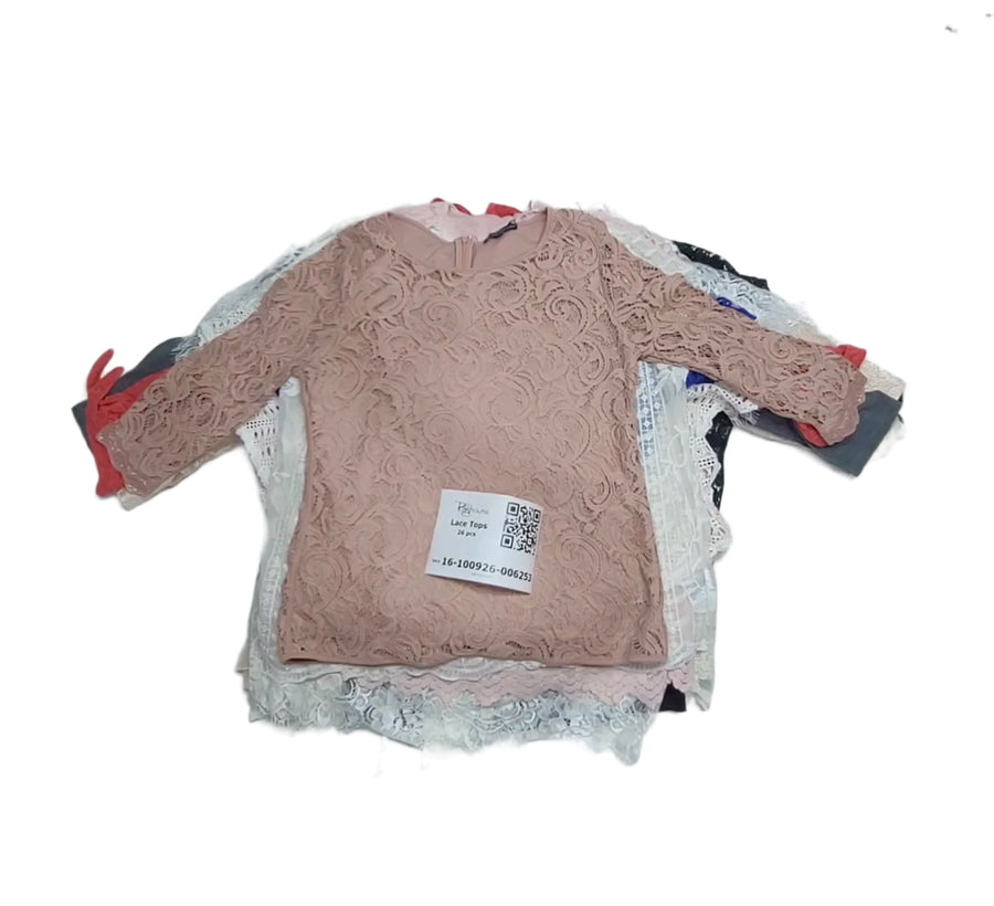 Lace Tops 26 pcs