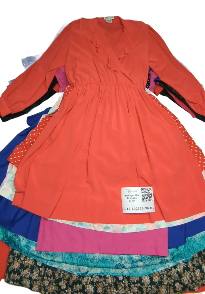 Vintage 80s Dresses 22 pcs