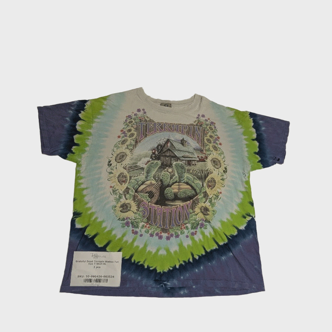 Grateful Dead Terrapin Station Tye Dye T-Shirt XL 1 pc