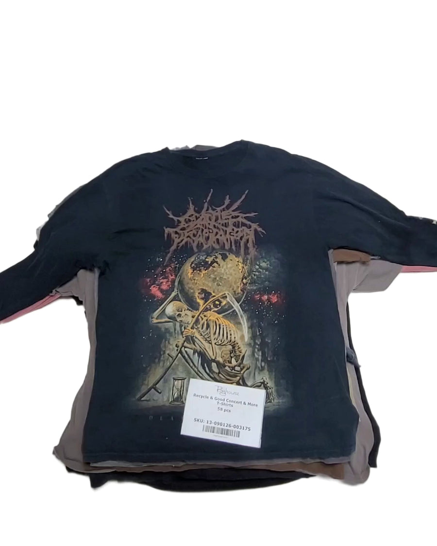 Recycle & Good Concert & More T-Shirts 58 pcs