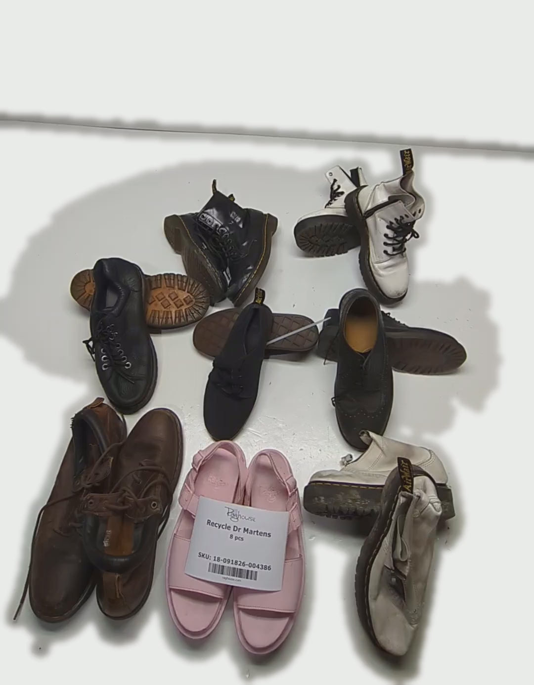 Recycle Dr Martens 8 pcs