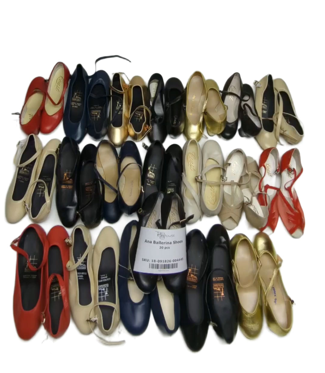 Ana Ballerina Shoes 20 pcs