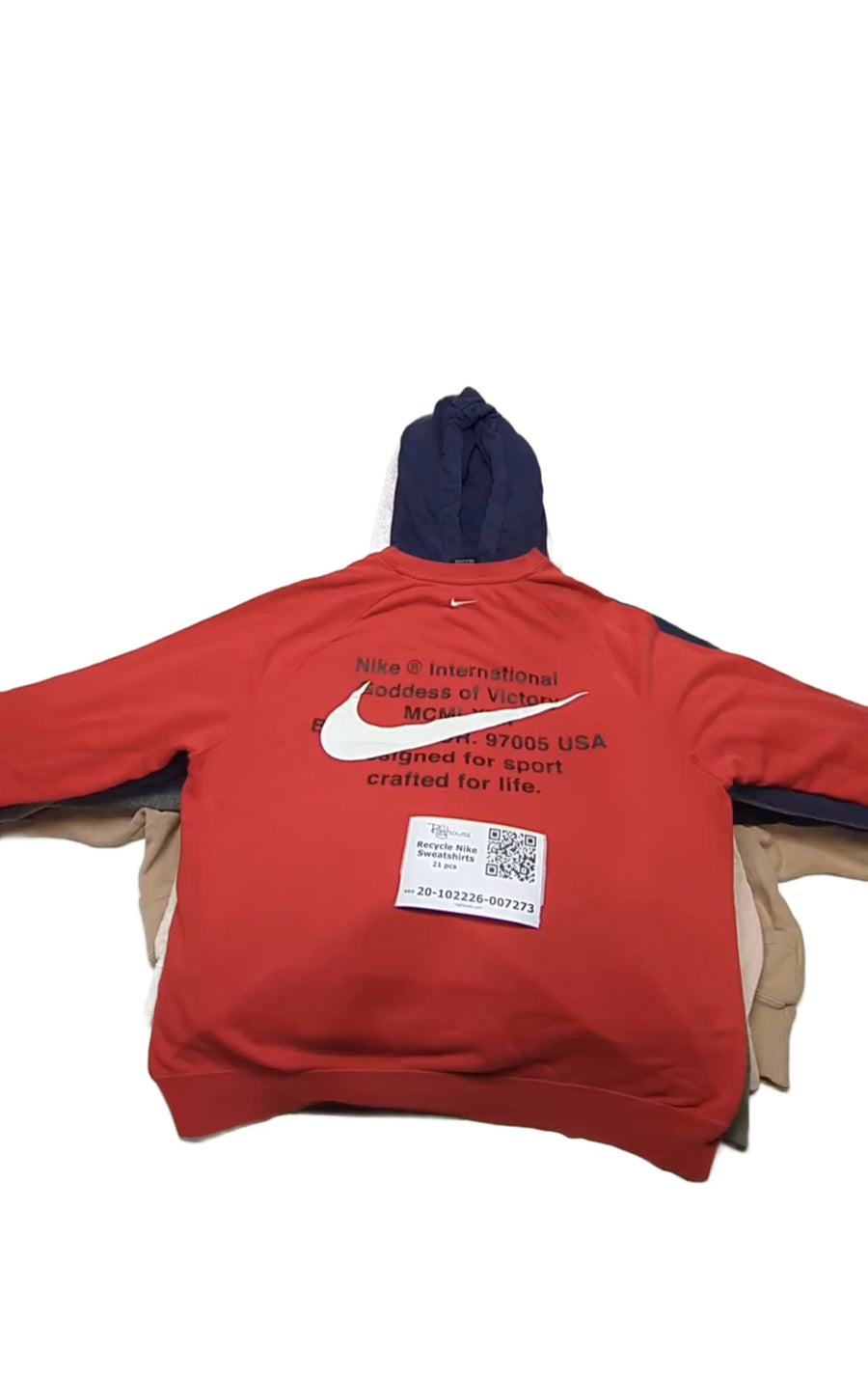 Recycle Nike Sweatshirts 21 pcs