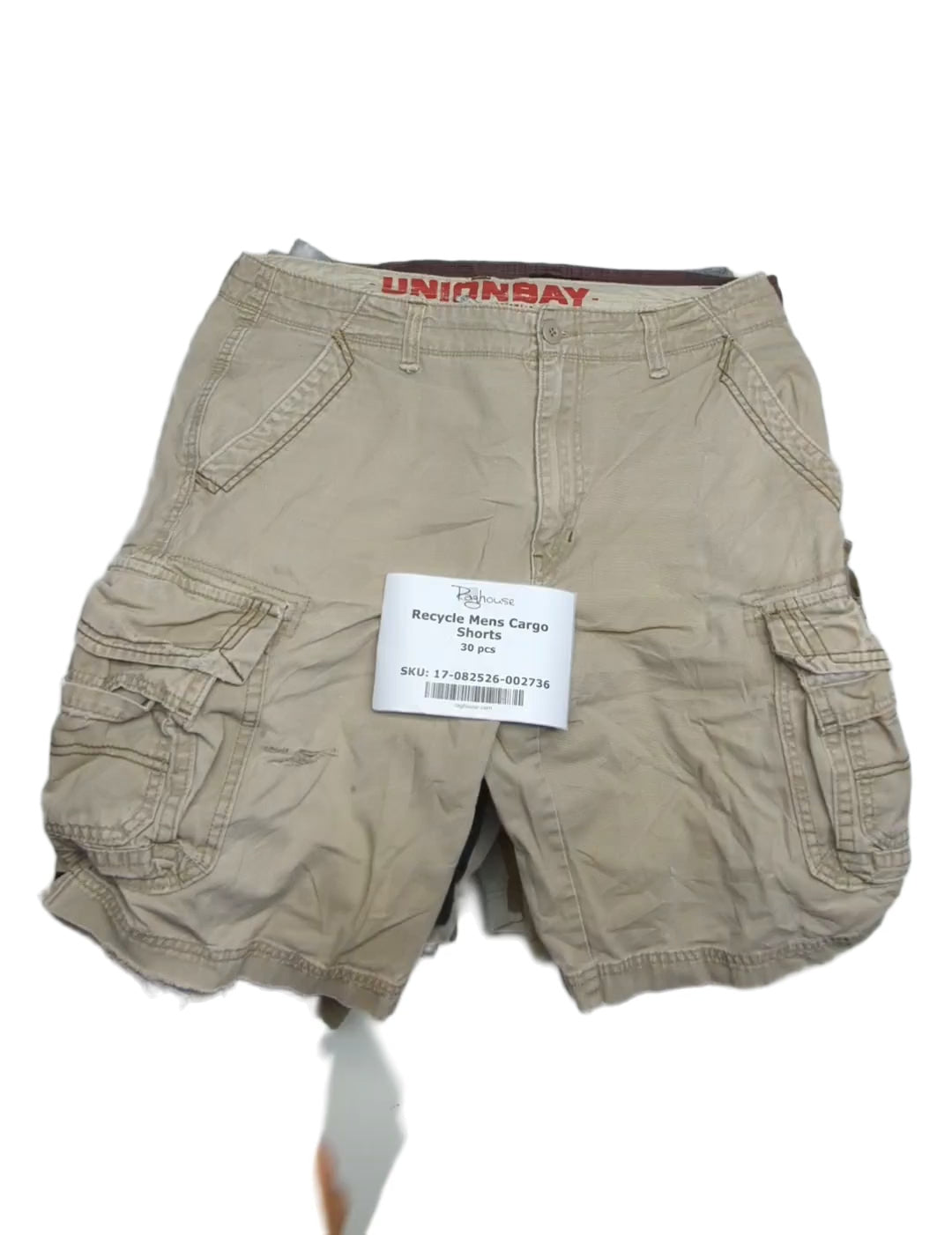 Recycle Mens Cargo Shorts 30 pcs