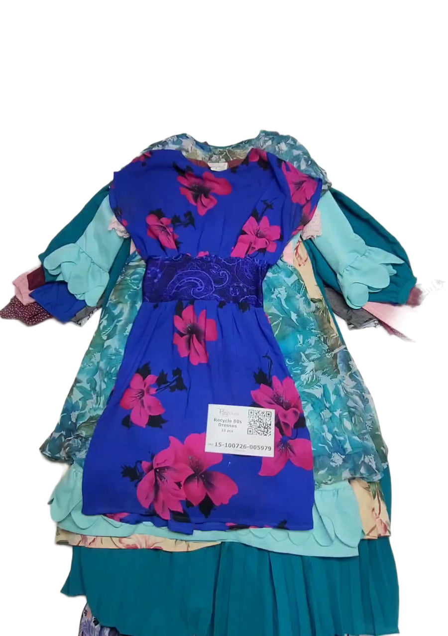 Recycle 80s Dresses 33 pcs