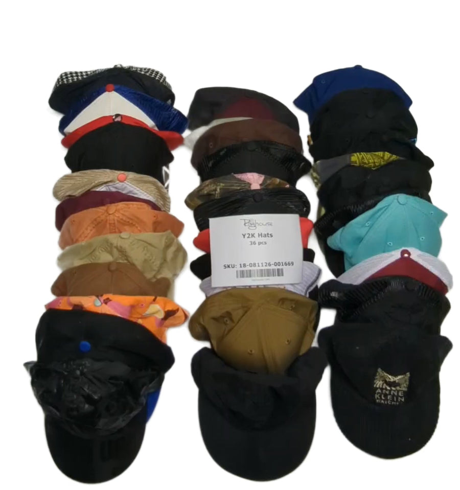 Y2K Hats 36 pcs