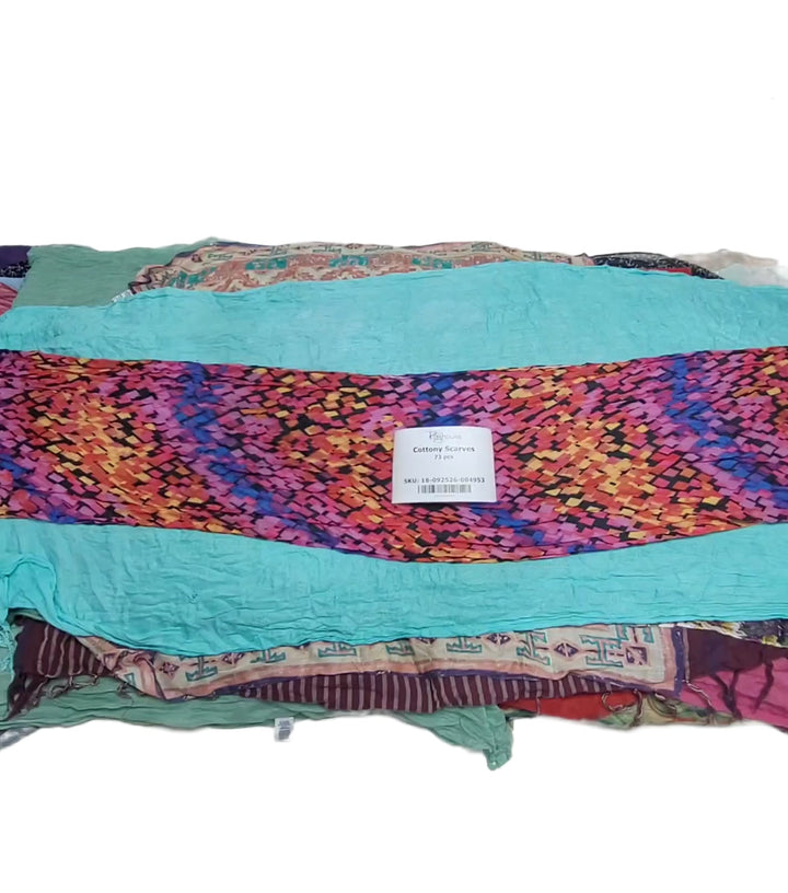 Cottony Scarves 73 pcs