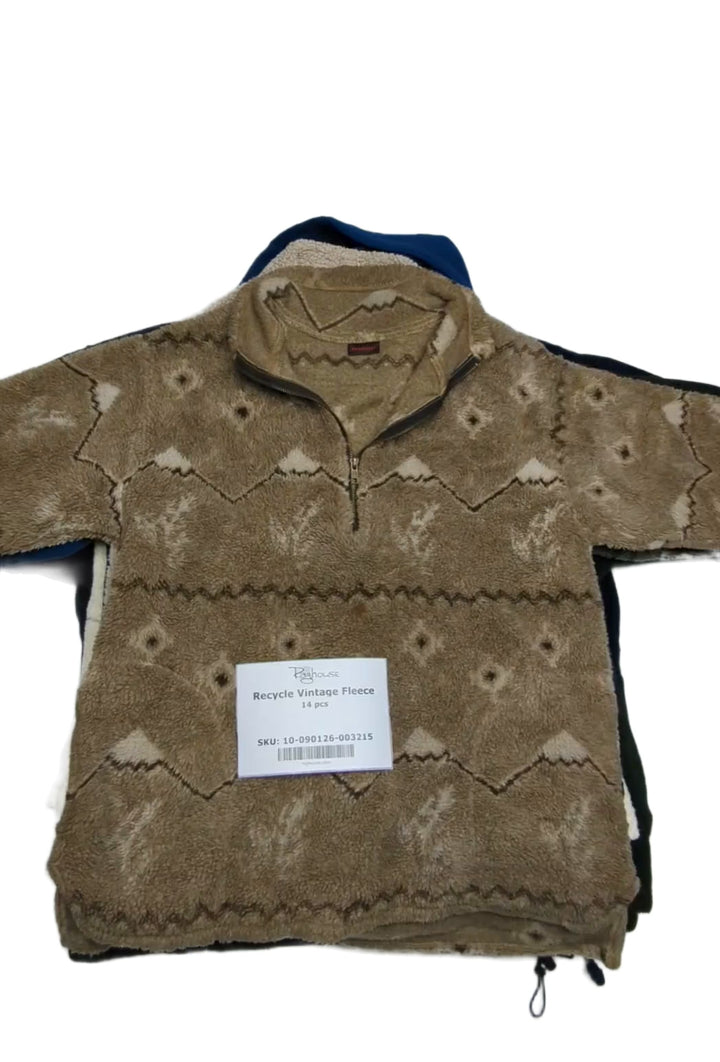 Recycle Vintage Fleece 14 pcs
