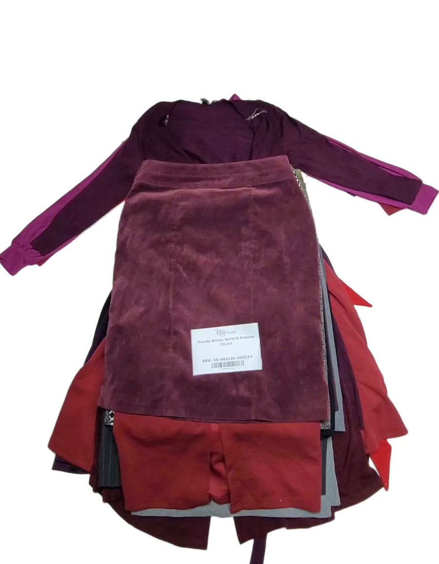 Trendy Winter Skirts & Dresses 33 pcs