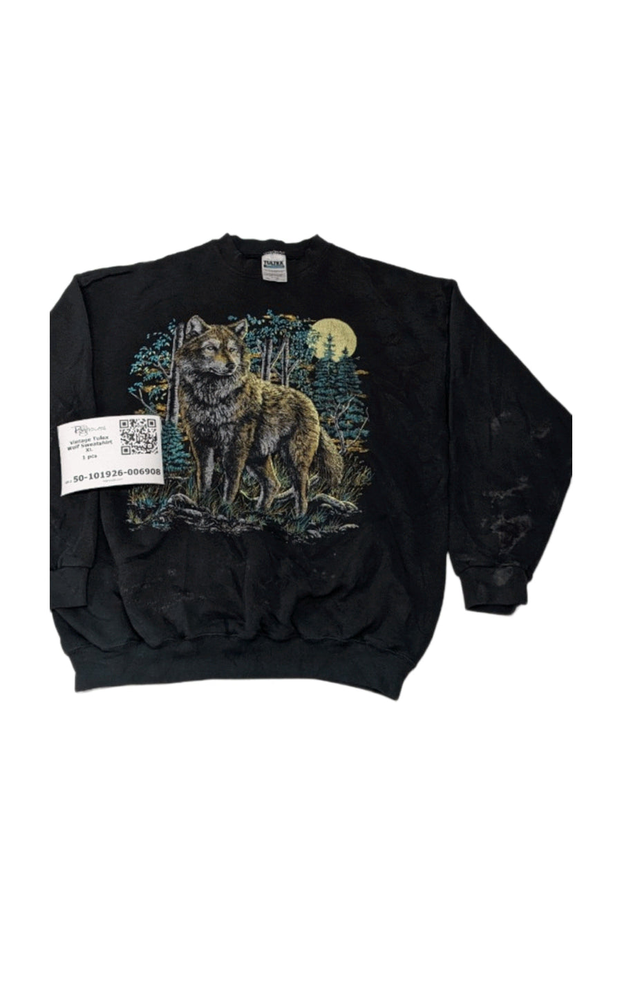 Vintage Tulex Wolf Sweatshirt XL 1 pc