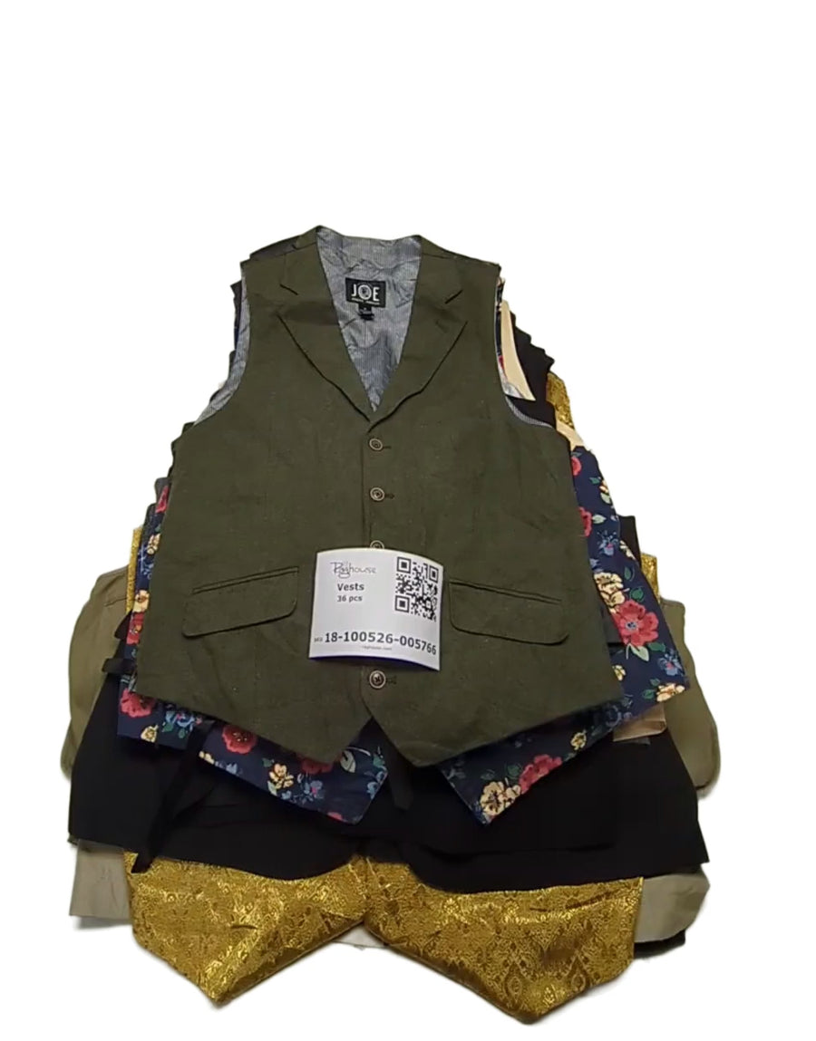 Vests 36 pcs