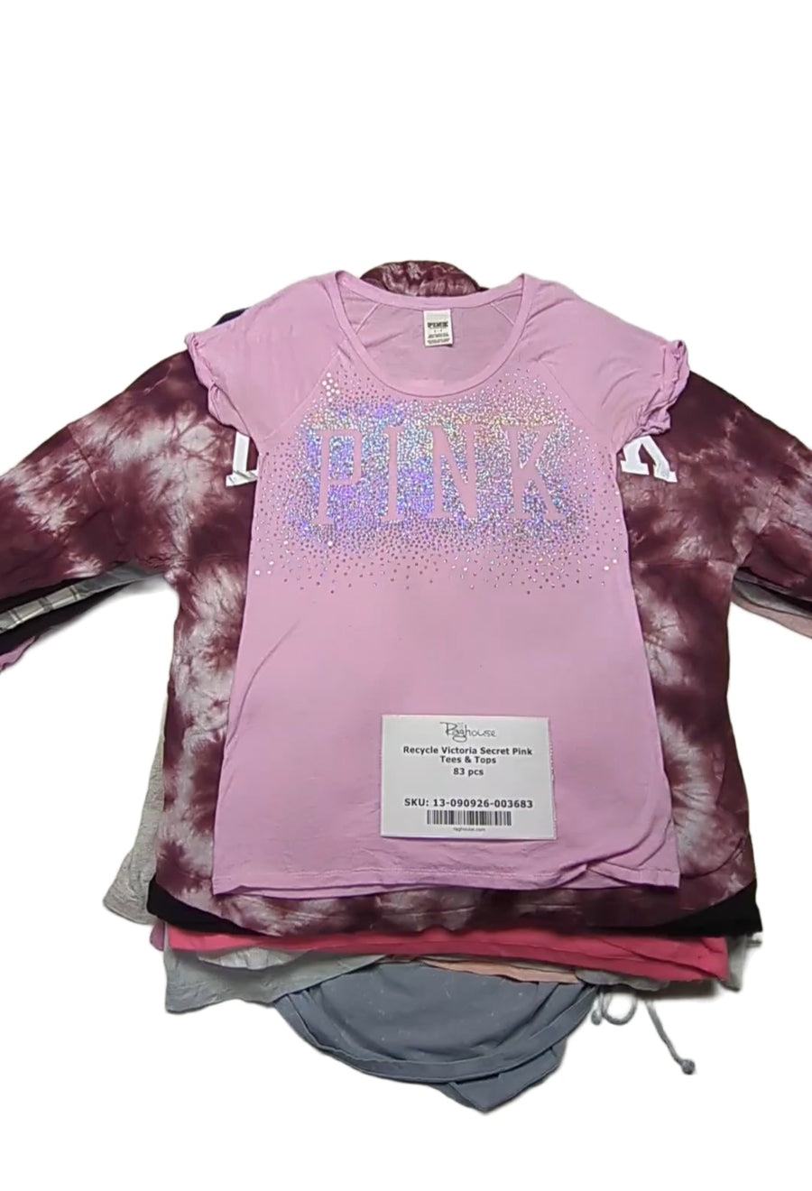 Recycle Victoria Secret Pink Tees & Tops 83 pcs