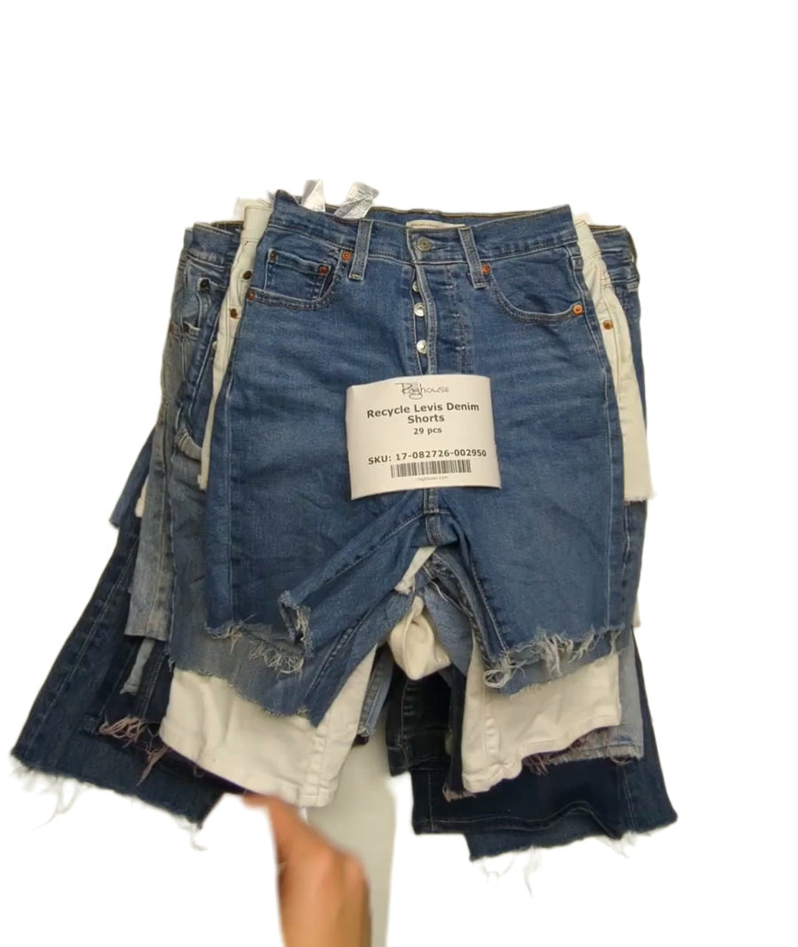 Recycle Levis Denim Shorts 29 pcs