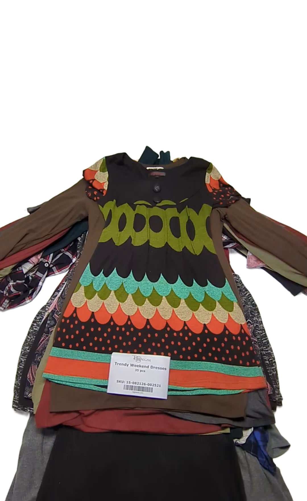 Trendy Weekend Dresses 35 pcs