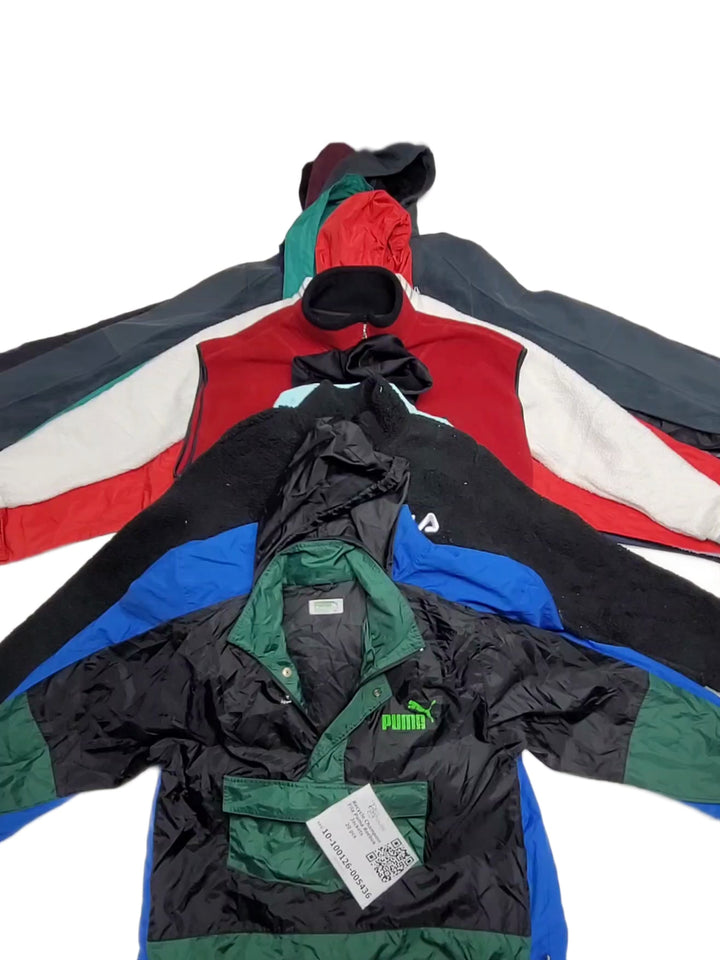 Recycle Champion Fila Puma Reebok Jackets 20 pcs