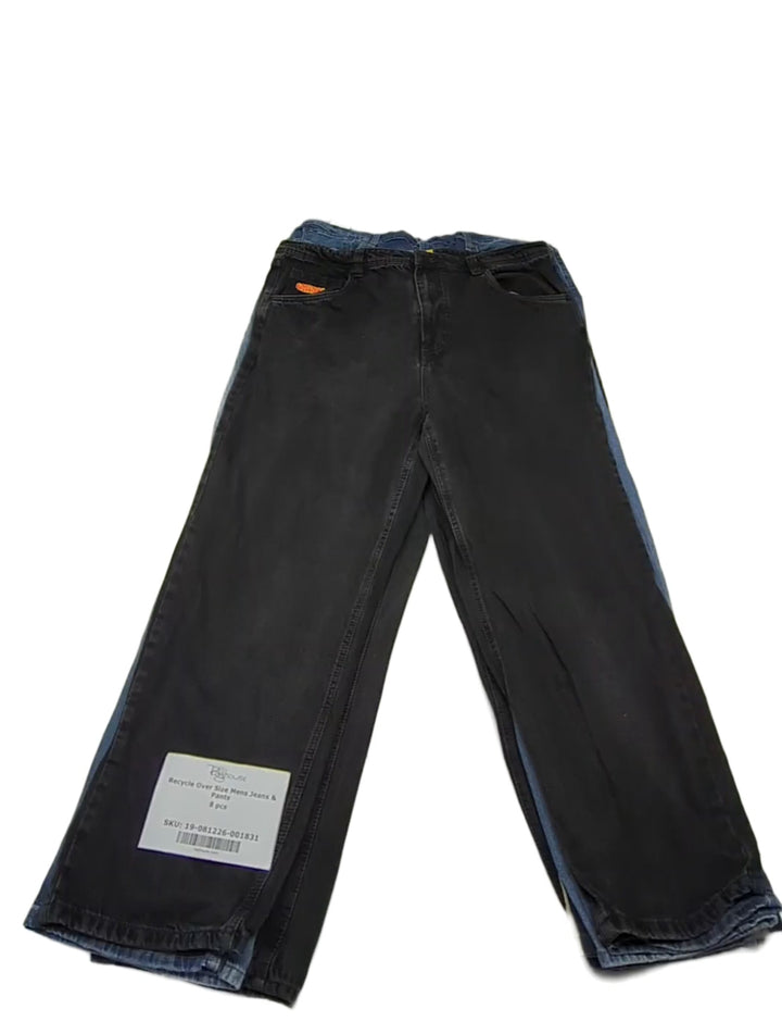 Recycle Over Size Mens Jeans & Pants 8 pcs