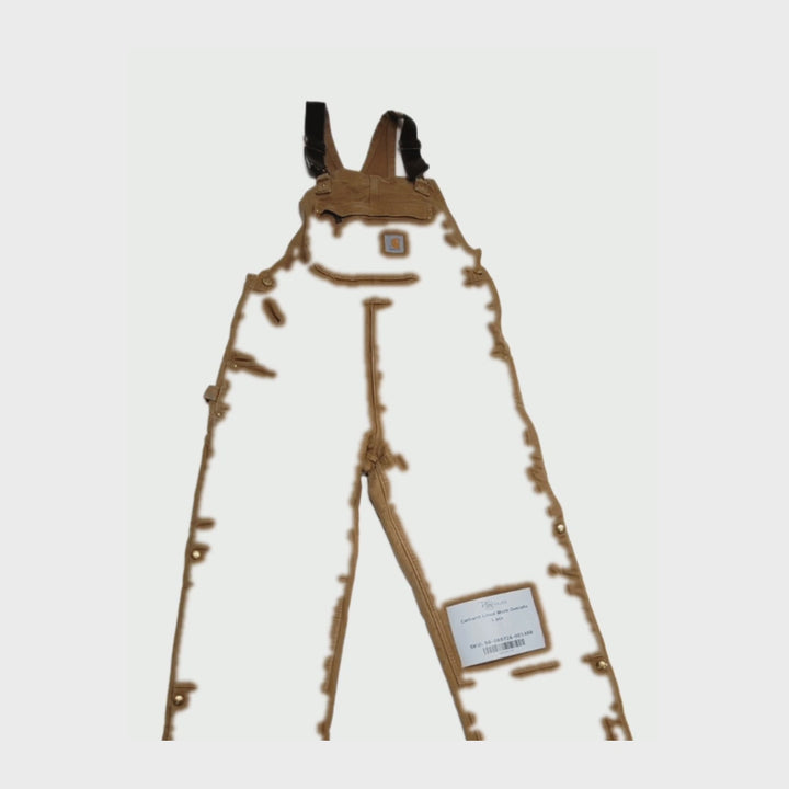 Carhartt Lined Work Overalls 1 pc