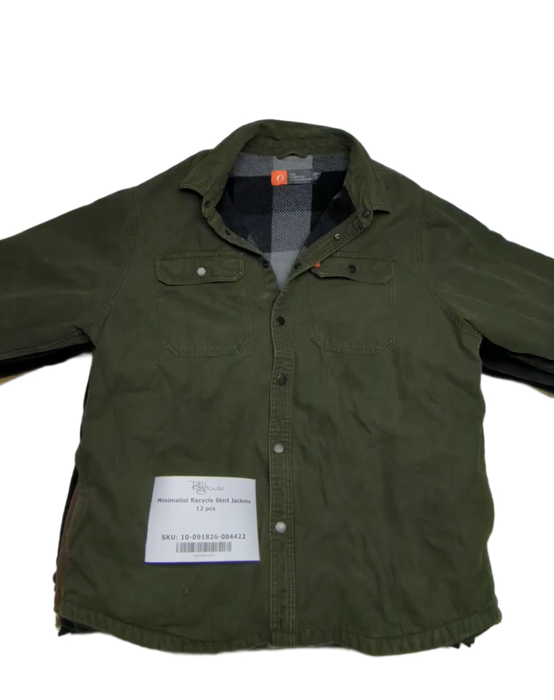 Minimalist Recycle Shirt Jackets 12 pcs