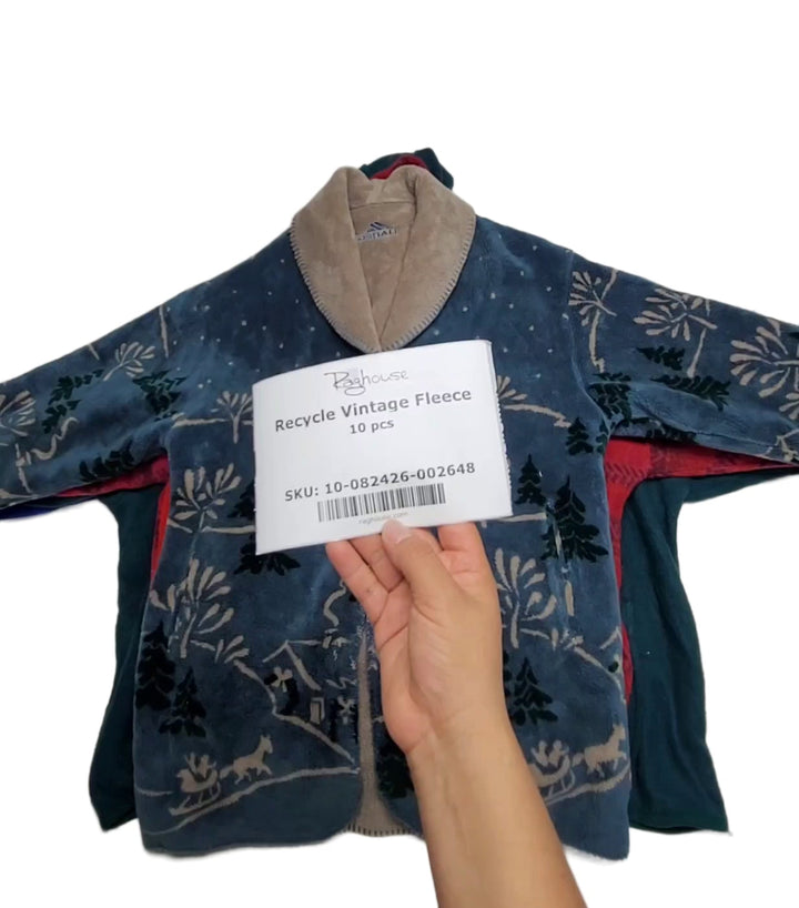 Recycle Vintage Fleece 10 pcs