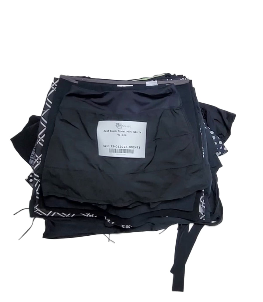 Just Black Sport Mini Skirts 41 pcs