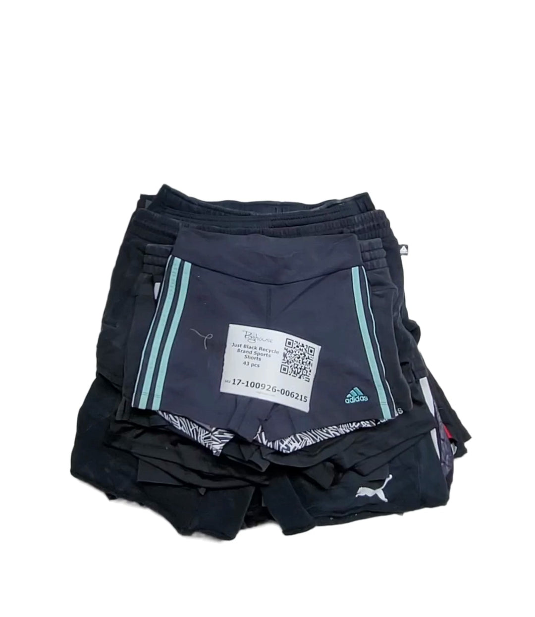 Just Black Recycle Brand Sports Shorts 43 pcs