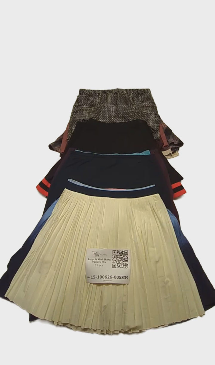 Recycle Mini Skirts Variety Mix 31 pcs