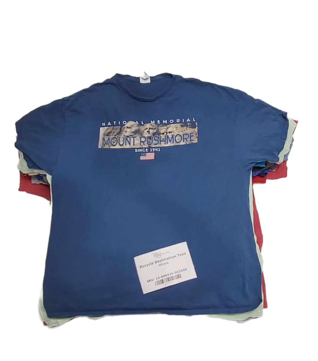 Recycle Destination Tees 60 pcs