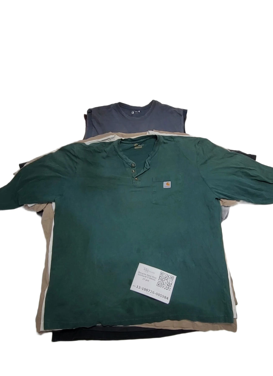 Recycle Over Size Carhartt T-Shirts 27 pcs